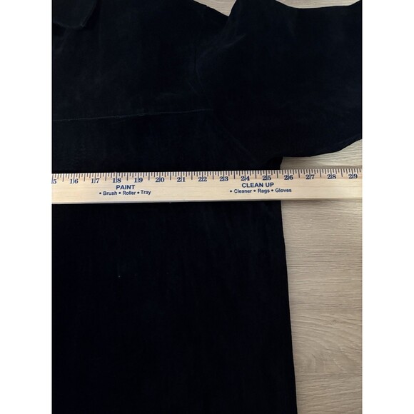 Eagles Eye Suede Jacket Men’s 2XL Black 100% Leather - Picture 3 of 5